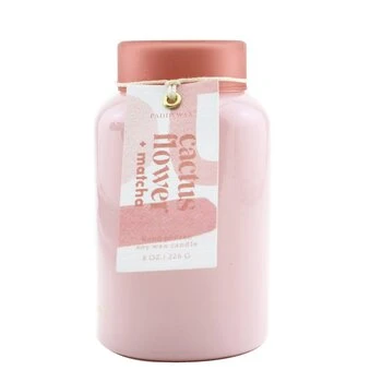 Paddywax Lolli Candle - Cactus Flower + Matcha 226g/8oz 1 Paddywax Lolli Candle - Cactus Flower + Matcha 226g/8oz