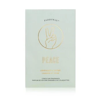 Paddywax Impressions Car Fragrance - Peace 2packs 1 Paddywax Impressions Car Fragrance - Peace 2packs
