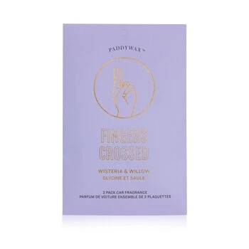 Paddywax Impressions Car Fragrance - Fingers Crossed 2packs 1 Paddywax Impressions Car Fragrance - Fingers Crossed 2packs