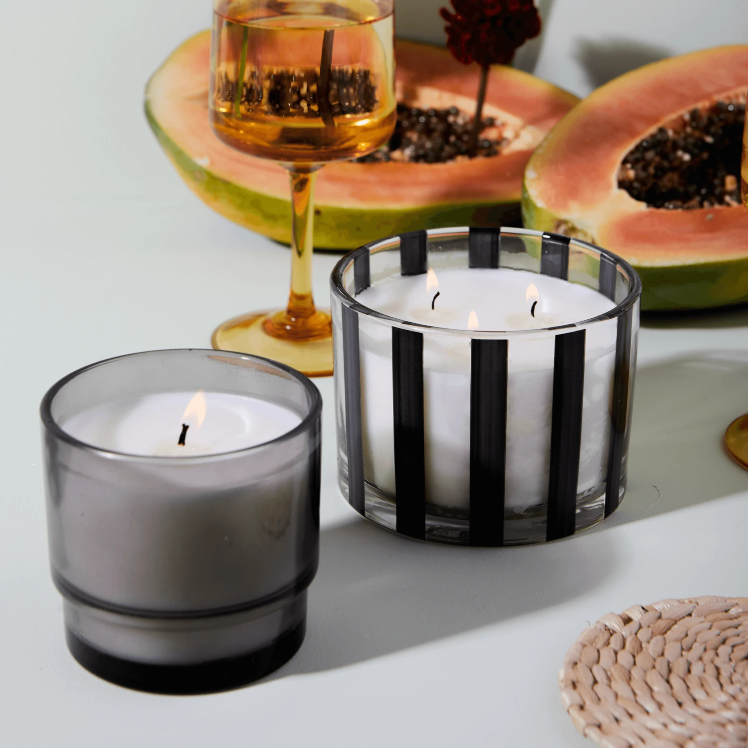 Al Fresco 7 Oz. Candle - Palo Santo + Sage 2 Al Fresco 7 Oz. Candle - Palo Santo + Sage - Image 2