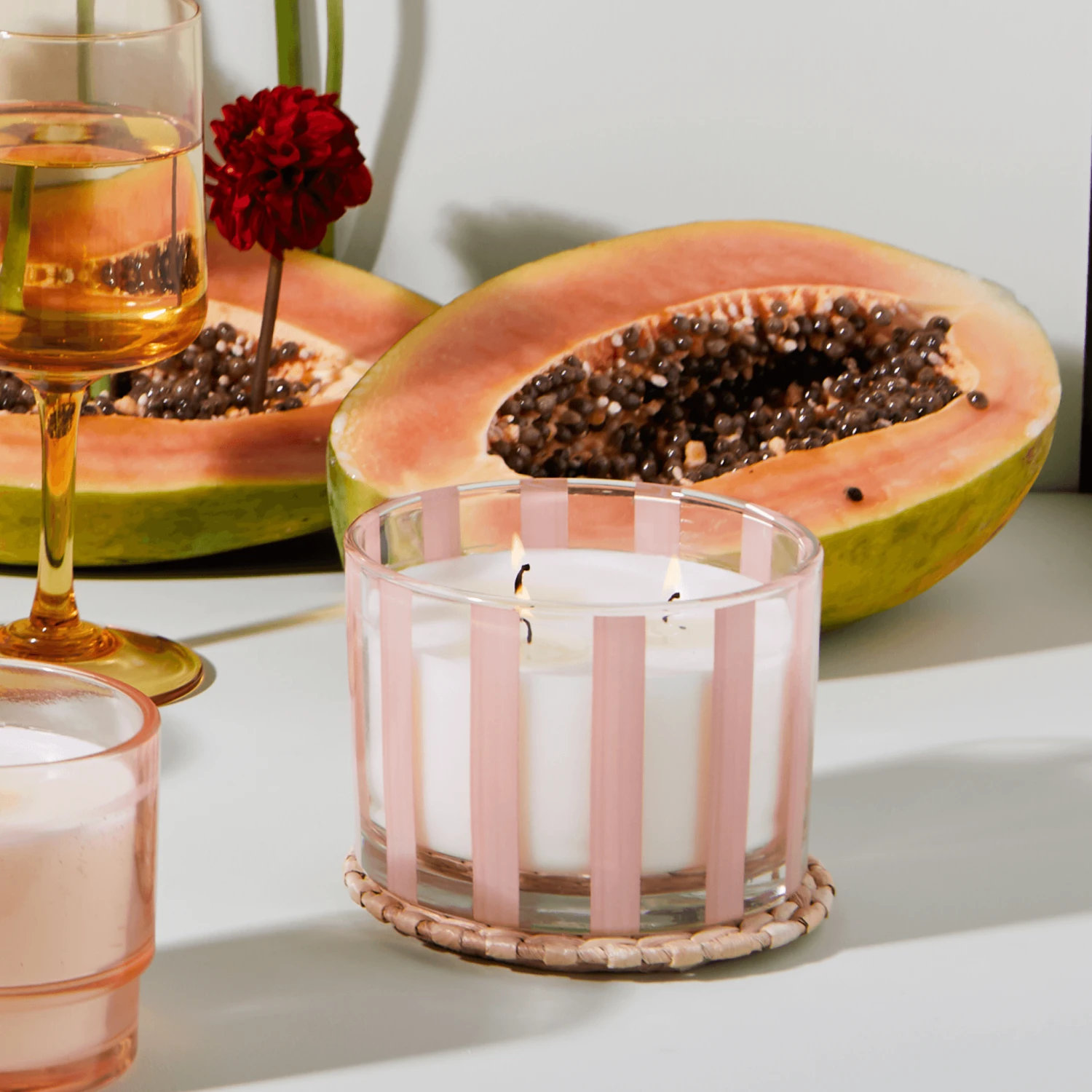 Al Fresco 12 Oz. Candle - Pepper + Plum 2 Al Fresco 12 Oz. Candle - Pepper + Plum - Image 2