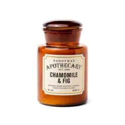 Apothecary 8 Oz Candle - Chamomile + Fig