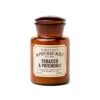 Apothecary 8 Oz Candle - Tobacco + Patchouli