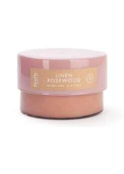 Firefly Botany Candle - Linen Rosewood 13 Oz