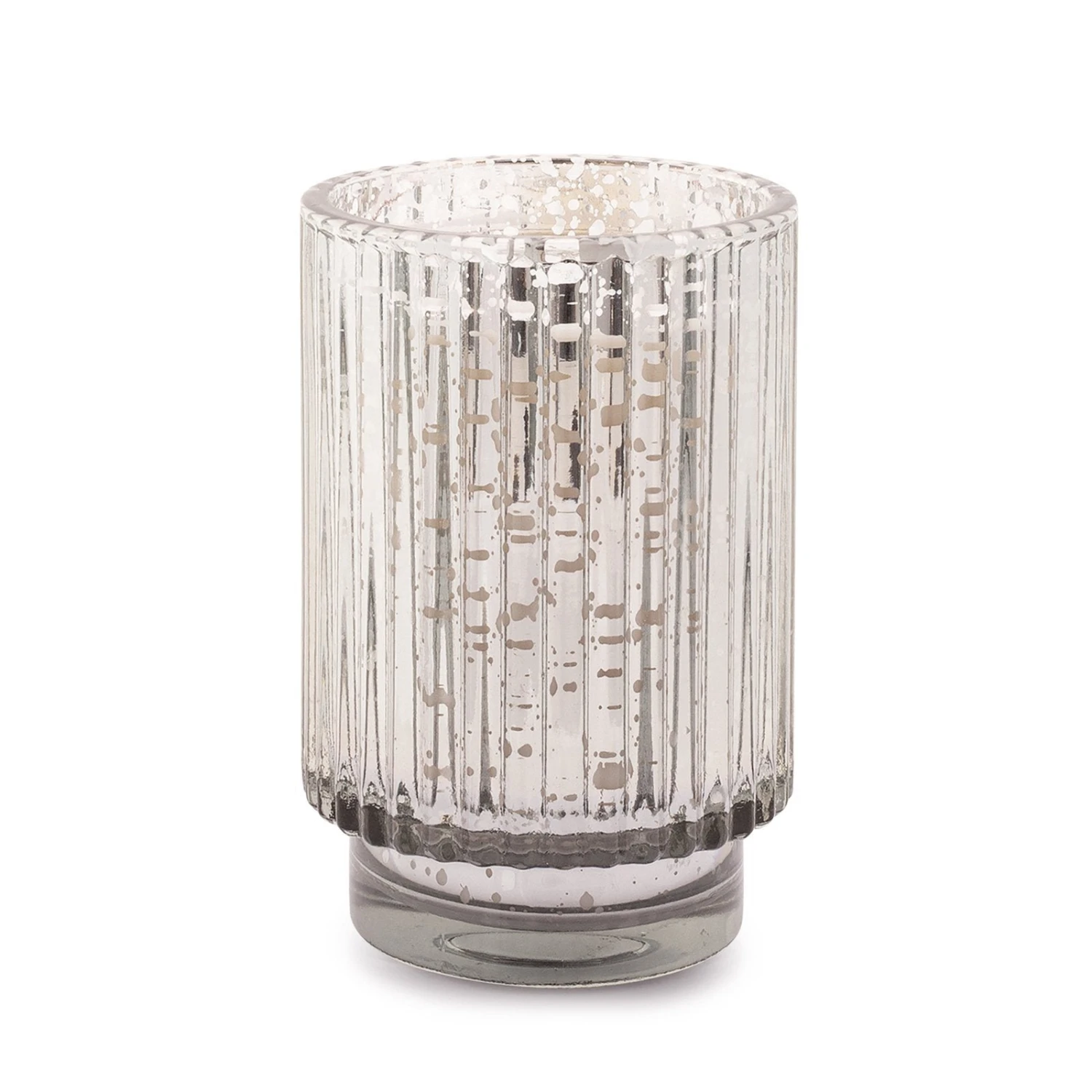 Paddywax - Cypress + Fir - 12oz Tall Silver Mercury Glass Candle 1 Paddywax - Cypress + Fir - 12oz Tall Silver Mercury Glass Candle