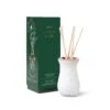 Cypress + Fir - 4 Oz White Dusted Flora Bulb Diffuser