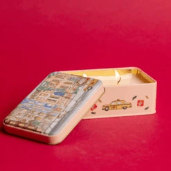 Holiday 5 Oz. Candle Tin - Tangerine & Clove -Paddywax Aroma Deals Store CT0509Z litFront