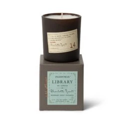 Library 6 Oz Candle - Charlotte Bronte -Paddywax Aroma Deals Store GL14 Lifestyle2