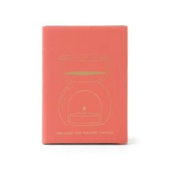 Essential Oil Burner & Tea Light Candle - Amber Glass -Paddywax Aroma Deals Store GlassOilBurner 4