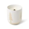 Paddywax - Cypress & Fir White Dune With Tree Artwork 8.5oz Candle