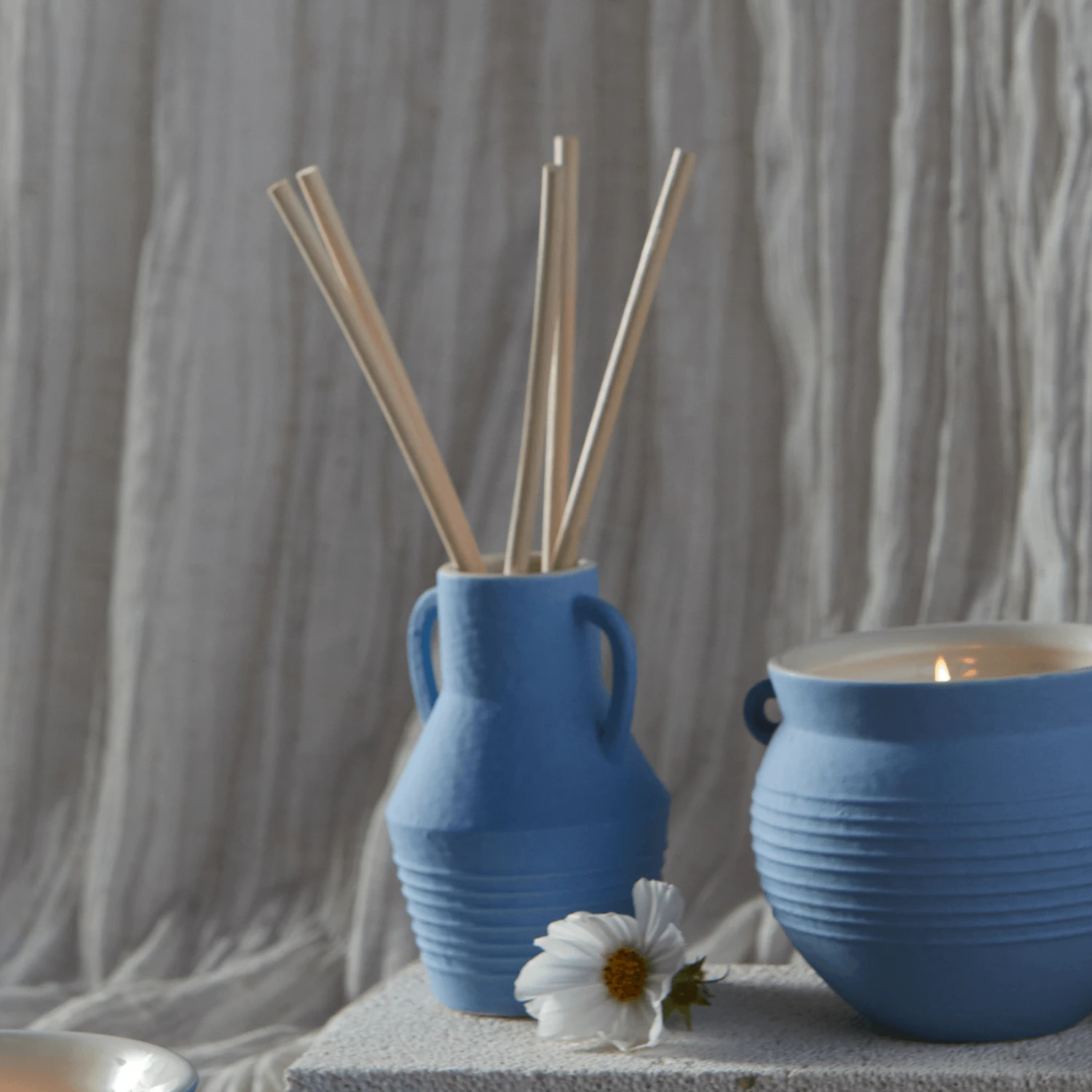 Santorini 4 Fl Oz. Diffuser - Rosemary Sea Salt 2 Santorini 4 Fl Oz. Diffuser - Rosemary Sea Salt - Image 2