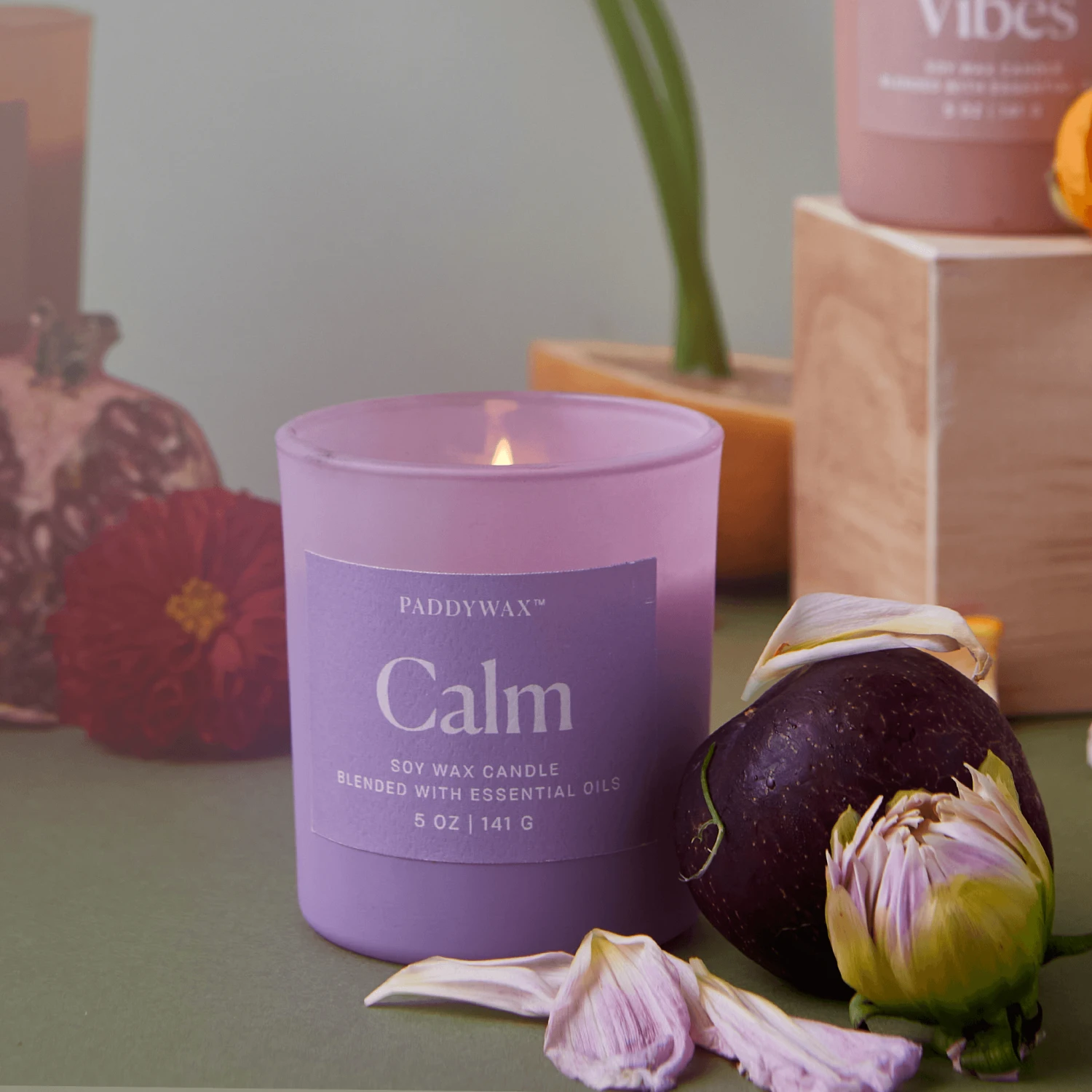 Wellness 5 Oz. Candle - Calm 2 Wellness 5 Oz. Candle - Calm - Image 2
