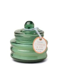 Cypress & Fir Beam Glass Candle - Green - 3oz