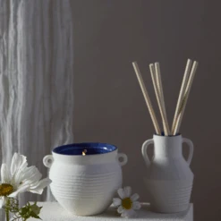 Santorini 4 Fl Oz. Diffuser - Cliff & Hinoki Wood -Paddywax Aroma Deals Store cliff hinokiwood2