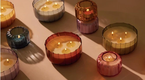 Paddywax - Ripple - Desert Peach 12oz Candle 2 Paddywax - Ripple - Desert Peach 12oz Candle - Image 2