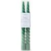Cypress & Fir Twisted Tapers Candles - Evergreen