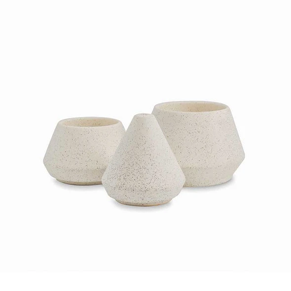 Paddywax - Cypress + Fir - White Tree Stack Candle & Incense Holder 2 Paddywax - Cypress + Fir - White Tree Stack Candle & Incense Holder - Image 2