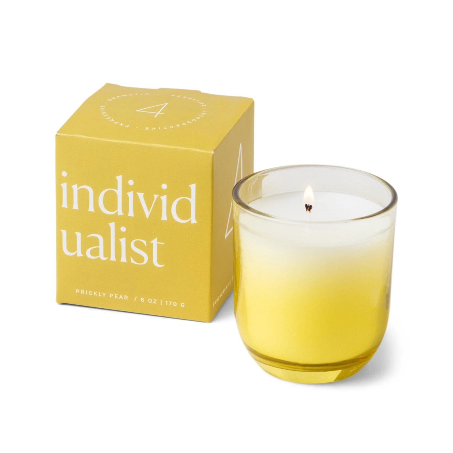 Enneagram #4 Individualist 6 Oz Candle - Prickly Pear 1 Enneagram #4 Individualist 6 Oz Candle - Prickly Pear