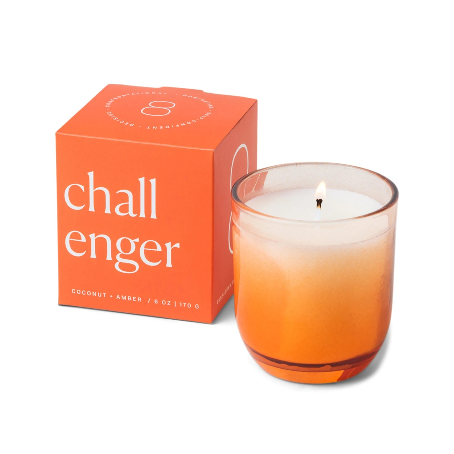 Enneagram #8 Challenger 6 Oz Candle - Incense + Smoke 1 Enneagram #8 Challenger 6 Oz Candle - Incense + Smoke