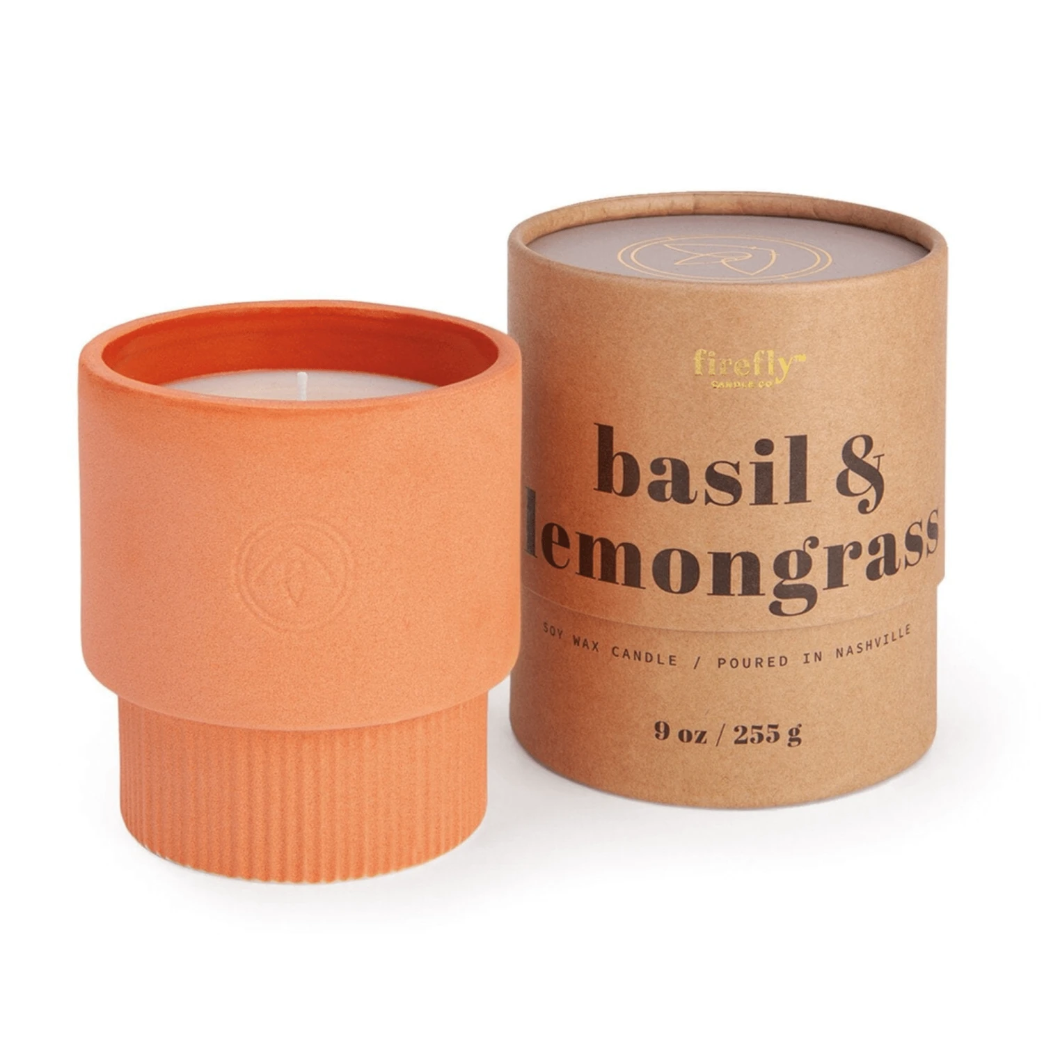 Firefly - Sahara - Basil & Lemongrass 9oz Candle 1 Firefly - Sahara - Basil & Lemongrass 9oz Candle